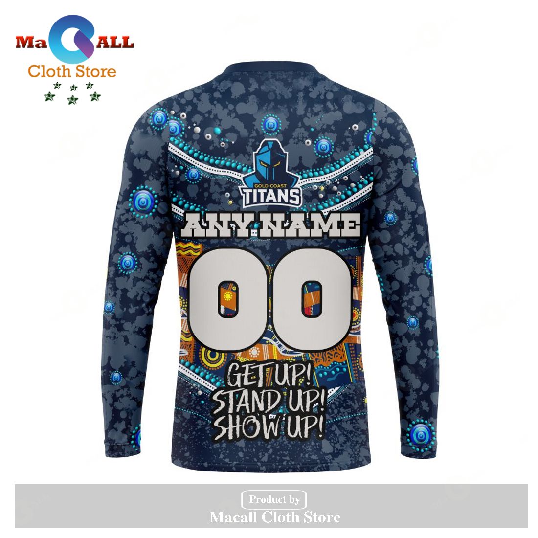Personalized NRL Gold Coast Titans - Specialized Indigenous Kits For NAIDOC Week Hoodie Sweatshirt 3D LIMITED EDITION Personalized NRL Gold Coast Titans - Specialized Indigenous Kits For NAIDOC Week Hoodie Sweatshirt 3D LIMITED EDITION