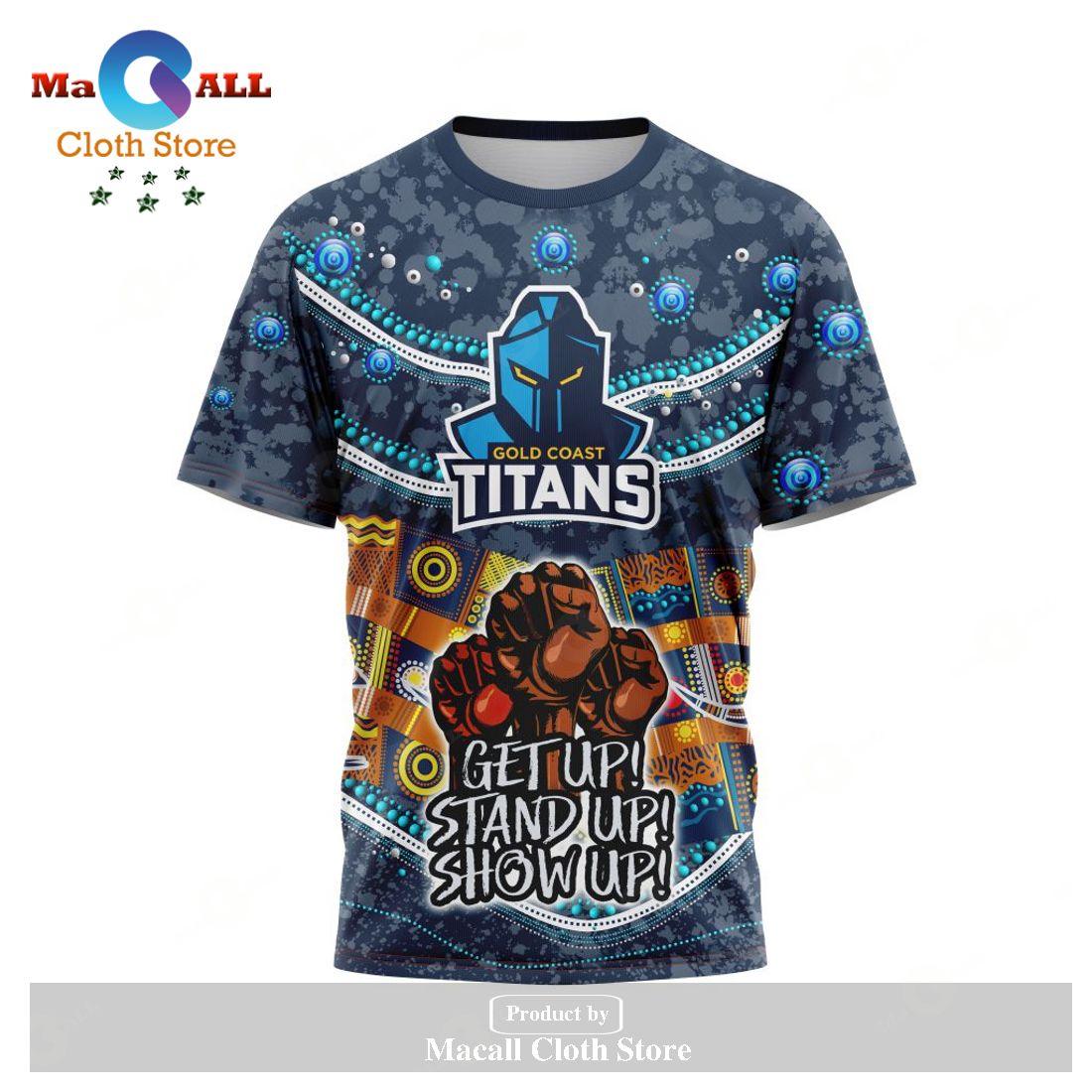 Personalized NRL Gold Coast Titans - Specialized Indigenous Kits For NAIDOC Week Hoodie Sweatshirt 3D LIMITED EDITION Personalized NRL Gold Coast Titans - Specialized Indigenous Kits For NAIDOC Week Hoodie Sweatshirt 3D LIMITED EDITION