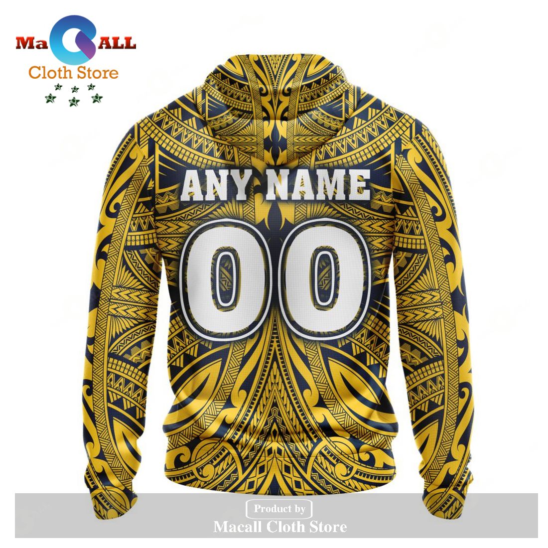 Personalized NRL Gold Coast Titans Polynesian Concept Kits Hoodie Sweatshirt 3D LIMITED EDITION Personalized NRL Gold Coast Titans Polynesian Concept Kits Hoodie Sweatshirt 3D LIMITED EDITION