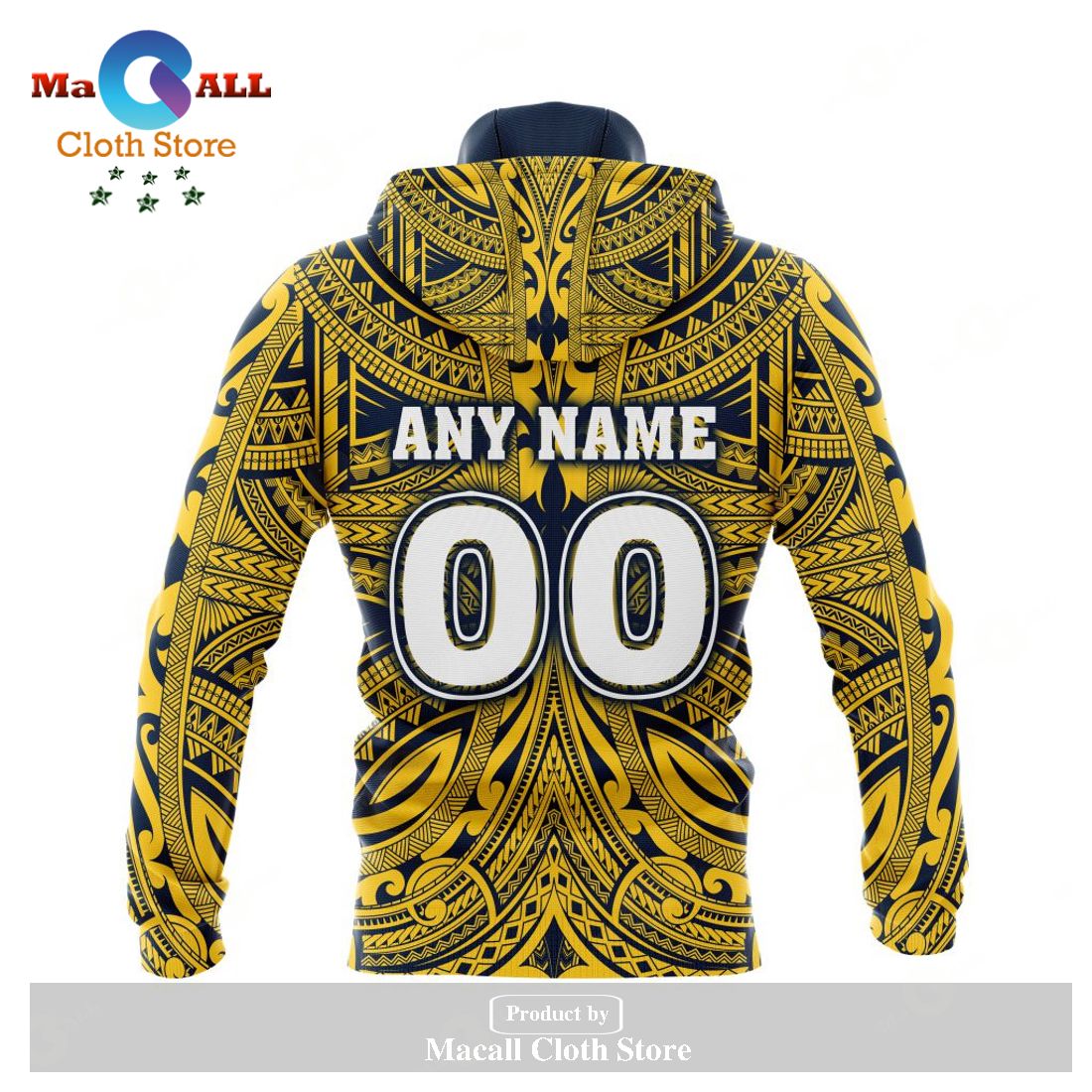 Personalized NRL Gold Coast Titans Polynesian Concept Kits Hoodie Sweatshirt 3D LIMITED EDITION Personalized NRL Gold Coast Titans Polynesian Concept Kits Hoodie Sweatshirt 3D LIMITED EDITION