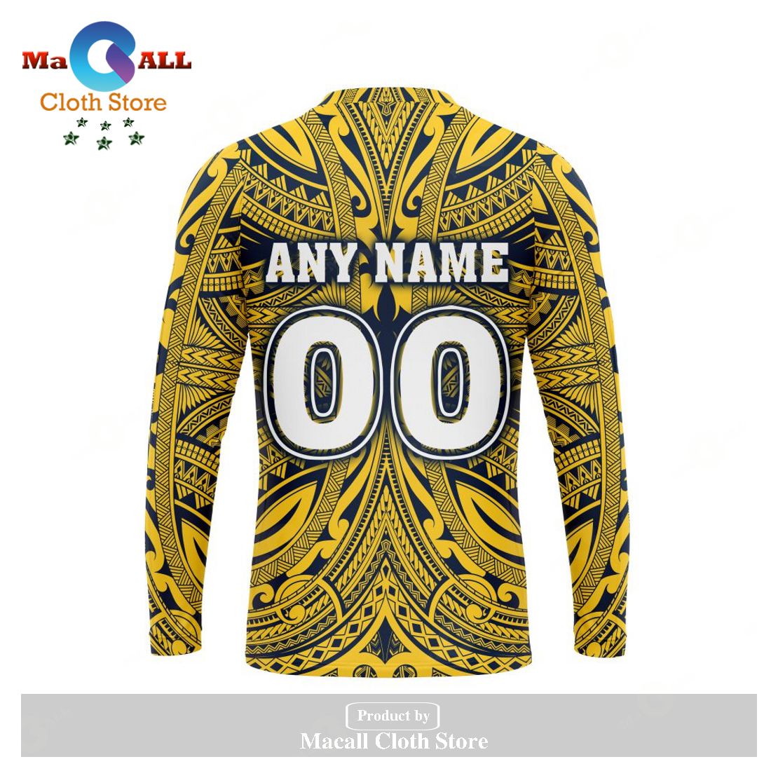 Personalized NRL Gold Coast Titans Polynesian Concept Kits Hoodie Sweatshirt 3D LIMITED EDITION Personalized NRL Gold Coast Titans Polynesian Concept Kits Hoodie Sweatshirt 3D LIMITED EDITION