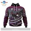 Personalized NRL Manly Warringah Sea Eagles – Specialized Indigenous Concept With Team Mascot Hoodie Sweatshirt 3D LIMITED EDITION