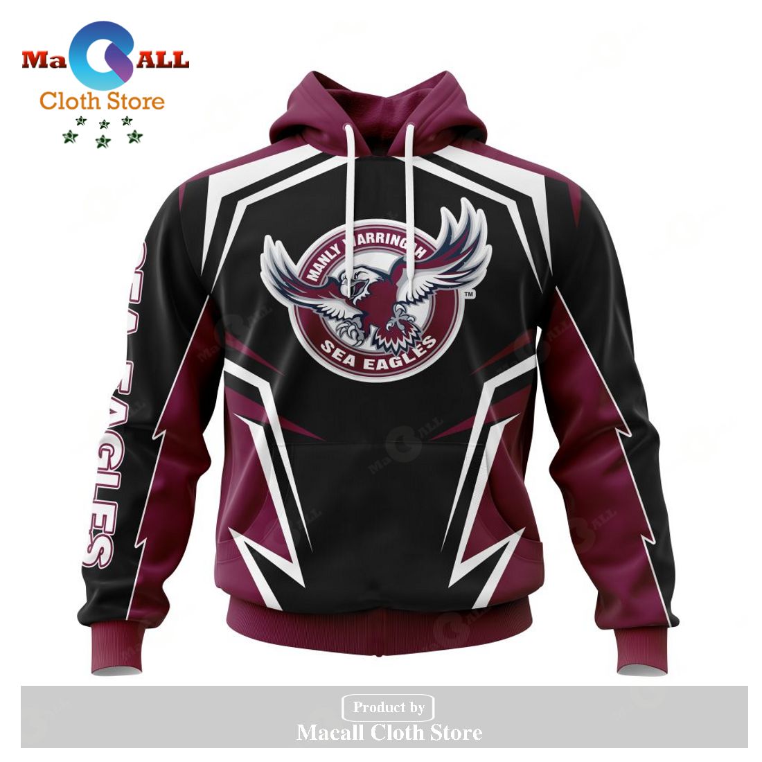 Personalized NRL Manly Warringah Sea Eagles Special Concept Kits Hoodie Sweatshirt 3D LIMITED EDITION Personalized NRL Manly Warringah Sea Eagles Special Concept Kits Hoodie Sweatshirt 3D LIMITED EDITION