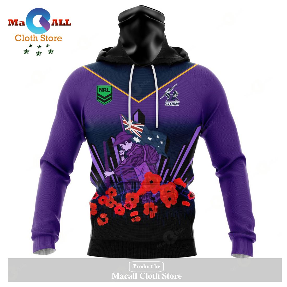 Personalized NRL Melbourne Storm - Specialized 2023 Anzac Jersey Concepts Hoodie Sweatshirt 3D LIMITED EDITION Personalized NRL Melbourne Storm - Specialized 2023 Anzac Jersey Concepts Hoodie Sweatshirt 3D LIMITED EDITION