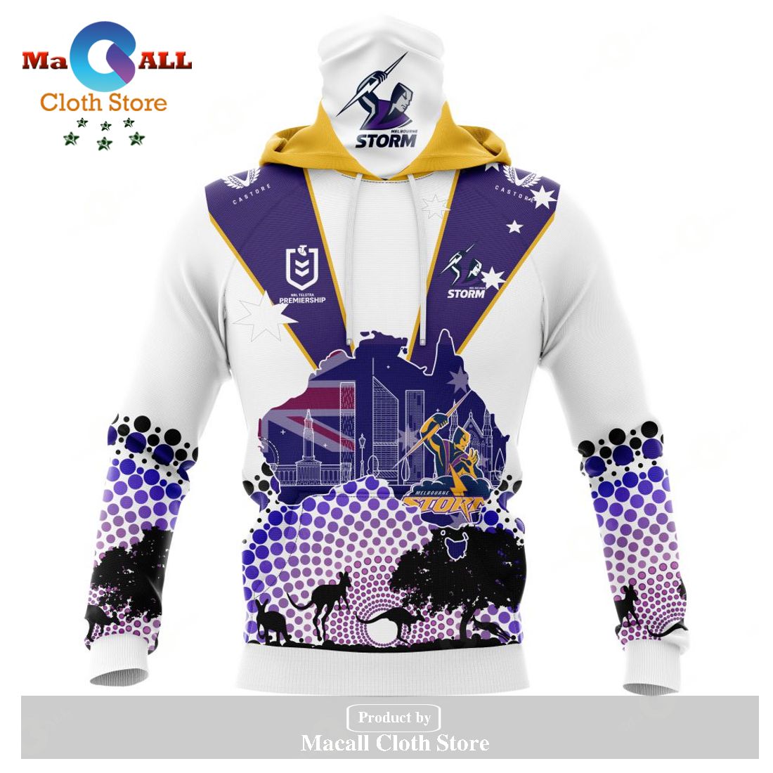 Personalized NRL Melbourne Storm - Specialized Concepts For Australia's Day Kits Hoodie Sweatshirt 3D LIMITED EDITION Personalized NRL Melbourne Storm - Specialized Concepts For Australia's Day Kits Hoodie Sweatshirt 3D LIMITED EDITION