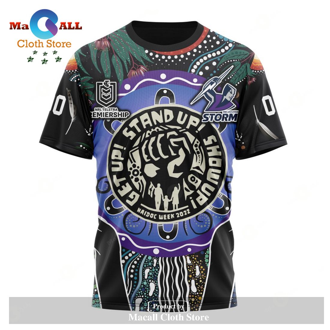 Personalized NRL Melbourne Storm - Specialized Concepts Kits For Naidoc Event Hoodie Sweatshirt 3D LIMITED EDITION Personalized NRL Melbourne Storm - Specialized Concepts Kits For Naidoc Event Hoodie Sweatshirt 3D LIMITED EDITION