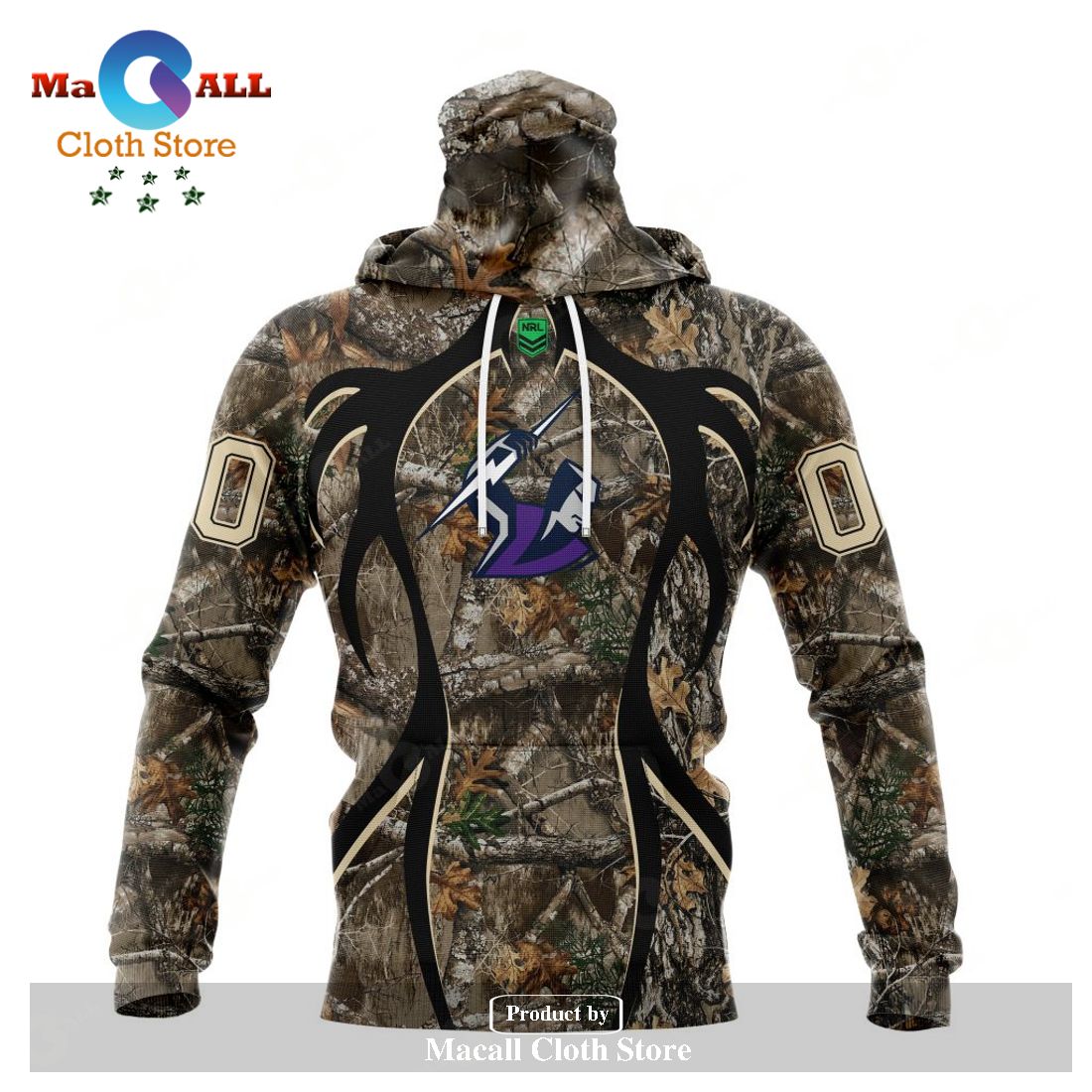 Personalized NRL Melbourne Storm - Specialized Hunting Camo Hoodie Sweatshirt 3D LIMITED EDITION Personalized NRL Melbourne Storm - Specialized Hunting Camo Hoodie Sweatshirt 3D LIMITED EDITION