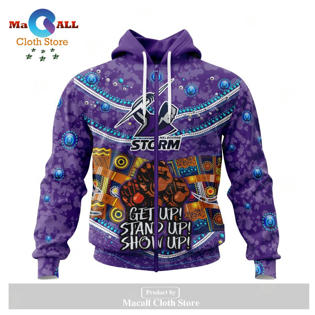 Personalized NRL Melbourne Storm - Specialized Indigenous Kits For NAIDOC Week Hoodie Sweatshirt 3D LIMITED EDITION Personalized NRL Melbourne Storm - Specialized Indigenous Kits For NAIDOC Week Hoodie Sweatshirt 3D LIMITED EDITION