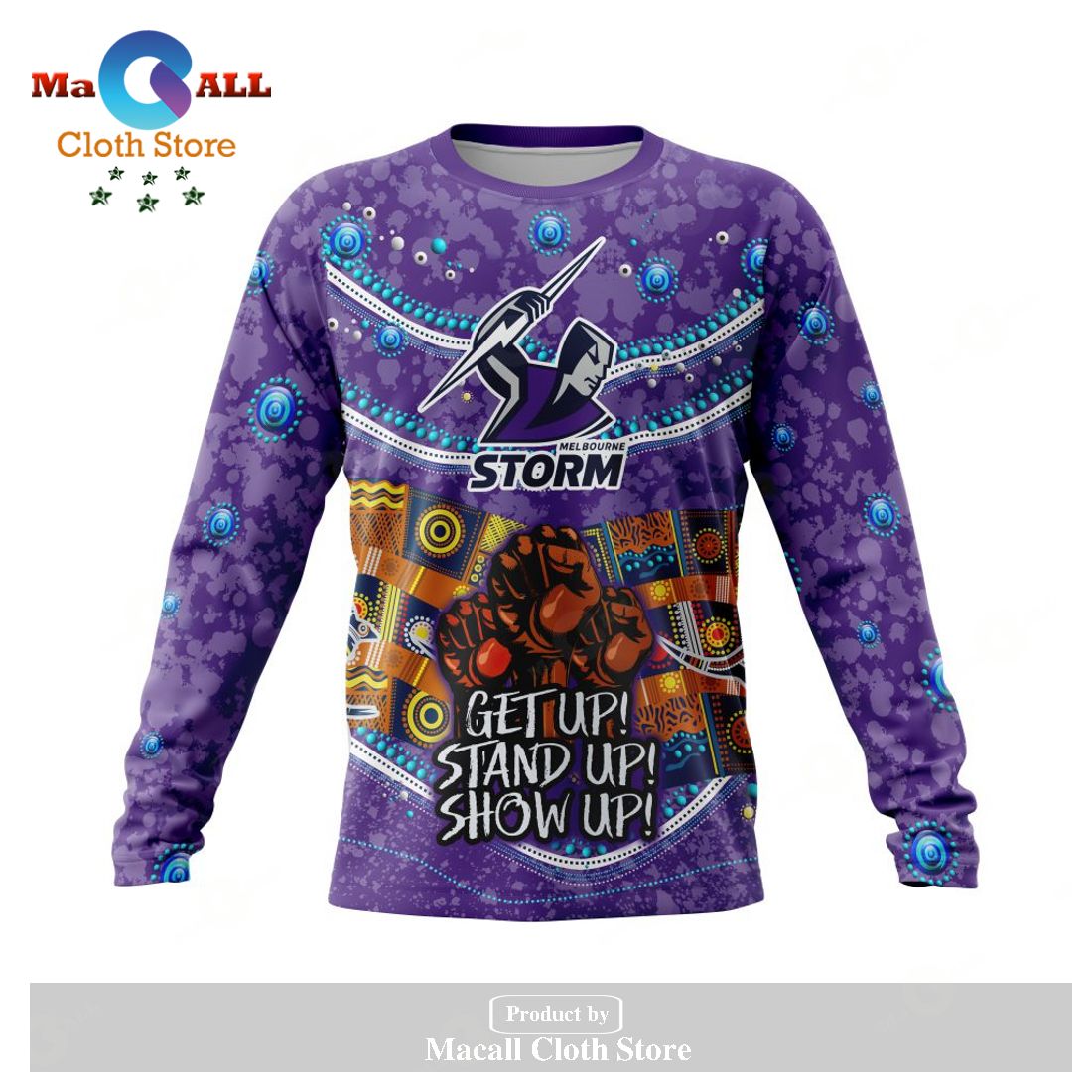 Personalized NRL Melbourne Storm - Specialized Indigenous Kits For NAIDOC Week Hoodie Sweatshirt 3D LIMITED EDITION Personalized NRL Melbourne Storm - Specialized Indigenous Kits For NAIDOC Week Hoodie Sweatshirt 3D LIMITED EDITION