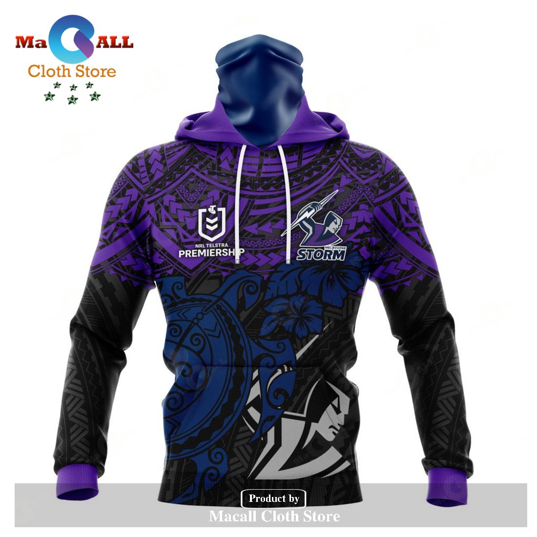 Personalized NRL Melbourne Storm Polynesian Concept Kits Hoodie Sweatshirt 3D LIMITED EDITION Personalized NRL Melbourne Storm Polynesian Concept Kits Hoodie Sweatshirt 3D LIMITED EDITION