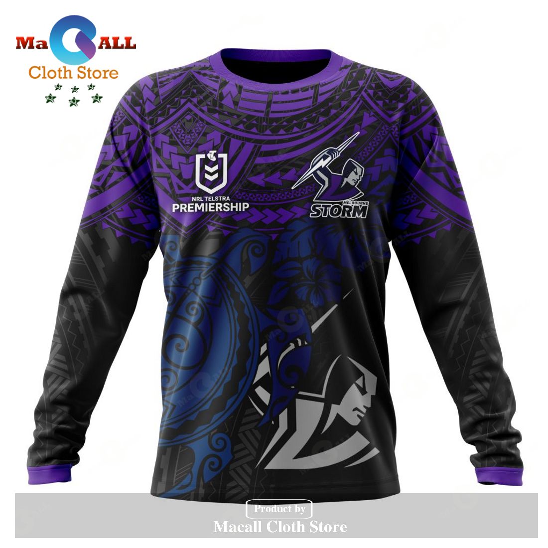 Personalized NRL Melbourne Storm Polynesian Concept Kits Hoodie Sweatshirt 3D LIMITED EDITION Personalized NRL Melbourne Storm Polynesian Concept Kits Hoodie Sweatshirt 3D LIMITED EDITION