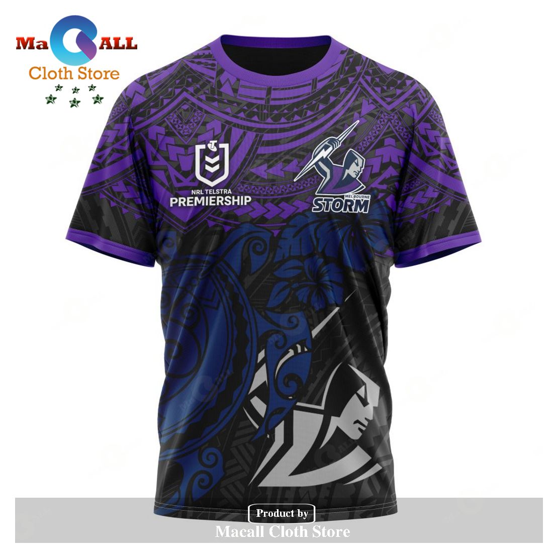 Personalized NRL Melbourne Storm Polynesian Concept Kits Hoodie Sweatshirt 3D LIMITED EDITION Personalized NRL Melbourne Storm Polynesian Concept Kits Hoodie Sweatshirt 3D LIMITED EDITION