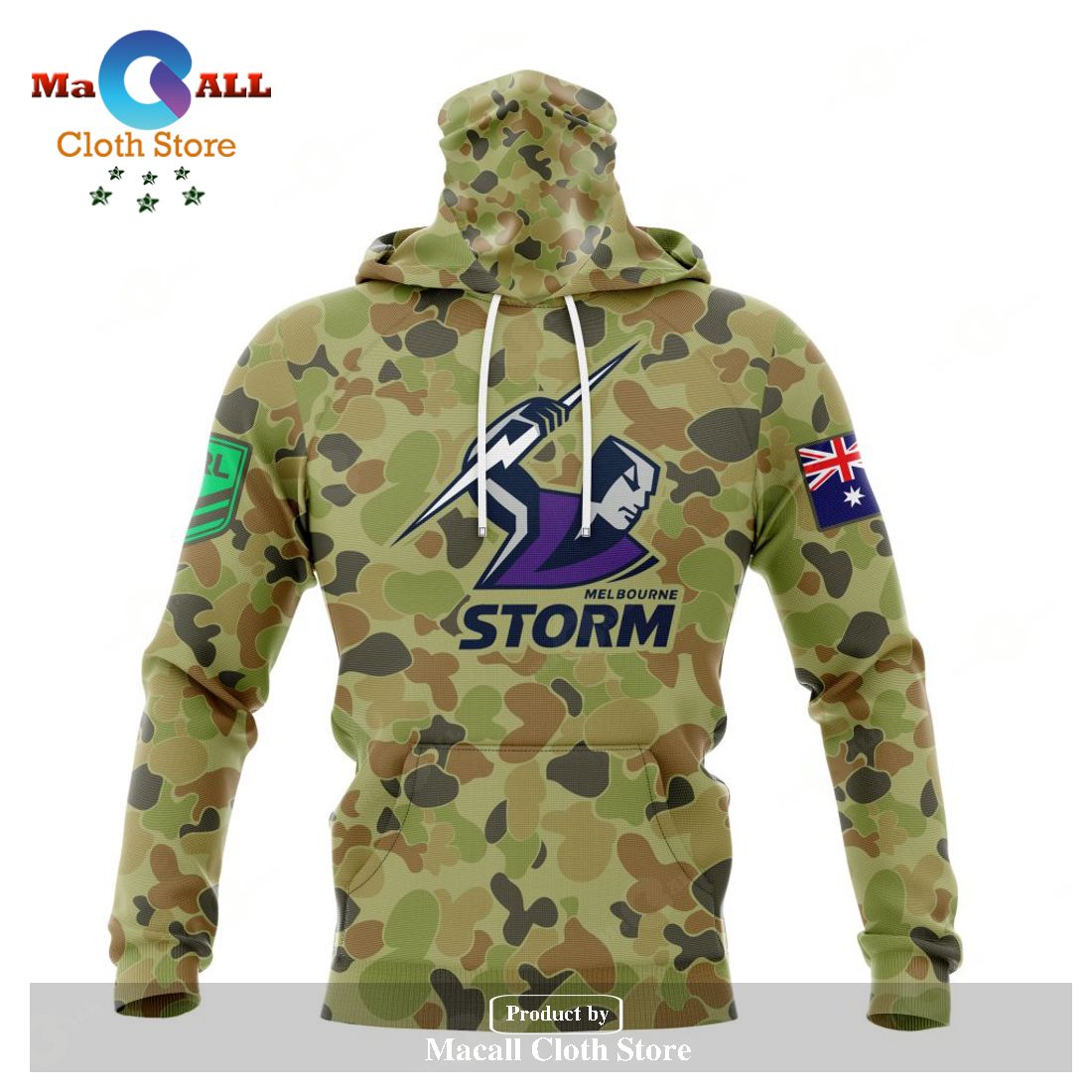 Personalized NRL Melbourne Storm Special Military Camo Kits Hoodie Sweatshirt 3D LIMITED EDITION Personalized NRL Melbourne Storm Special Military Camo Kits Hoodie Sweatshirt 3D LIMITED EDITION