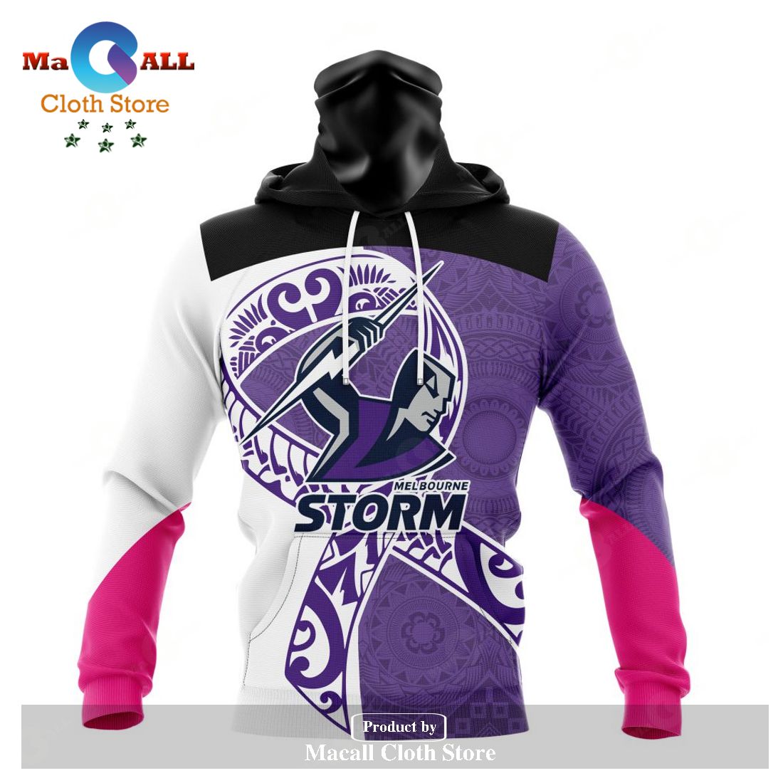 Personalized NRL Melbourne Storm Specialized Kits Samoa Fight Cancer Hoodie Sweatshirt 3D LIMITED EDITION Personalized NRL Melbourne Storm Specialized Kits Samoa Fight Cancer Hoodie Sweatshirt 3D LIMITED EDITION