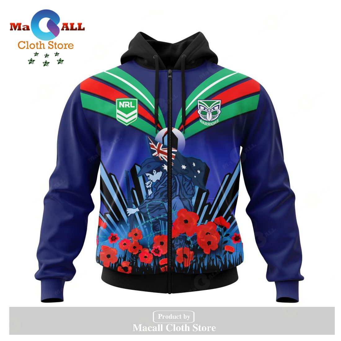Personalized NRL New Zealand Warriors - Specialized 2023 Anzac Jersey Concepts Hoodie Sweatshirt 3D LIMITED EDITION Personalized NRL New Zealand Warriors - Specialized 2023 Anzac Jersey Concepts Hoodie Sweatshirt 3D LIMITED EDITION