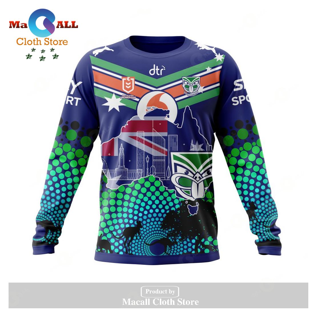 Personalized NRL New Zealand Warriors - Specialized Concepts For Australia's Day Kits Hoodie Sweatshirt 3D LIMITED EDITION Personalized NRL New Zealand Warriors - Specialized Concepts For Australia's Day Kits Hoodie Sweatshirt 3D LIMITED EDITION