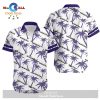 Baltimore Ravens Coconut Leaves And Skulls Hawaii Shirt and Shorts LIMITED EDITION