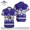 Baltimore Ravens Flowers Hawaii Shirt and Shorts Summer Collection LIMITED EDITION