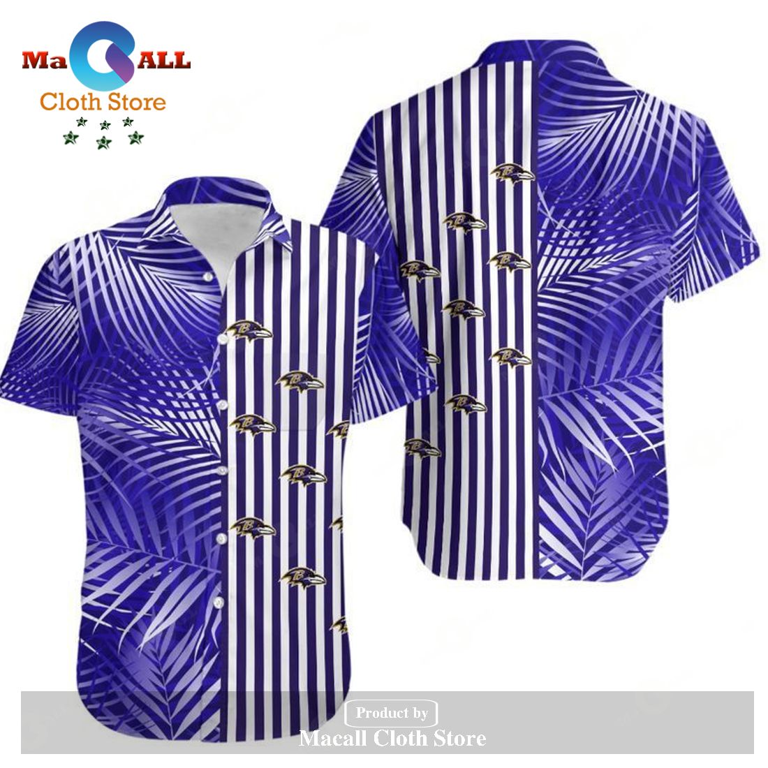 Baltimore Ravens Palm Leaves And Stripes NFL Gift For Fan Hawaii Shirt anf Short LIMITED EDITION Baltimore Ravens Palm Leaves And Stripes NFL Gift For Fan Hawaii Shirt anf Short LIMITED EDITION