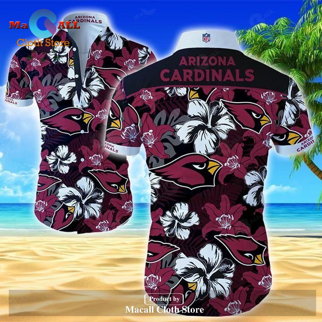Beach Shirt Nfl Arizona Cardinals Hawaiian Shirt LIMITED EDITION Beach Shirt Nfl Arizona Cardinals Hawaiian Shirt LIMITED EDITION