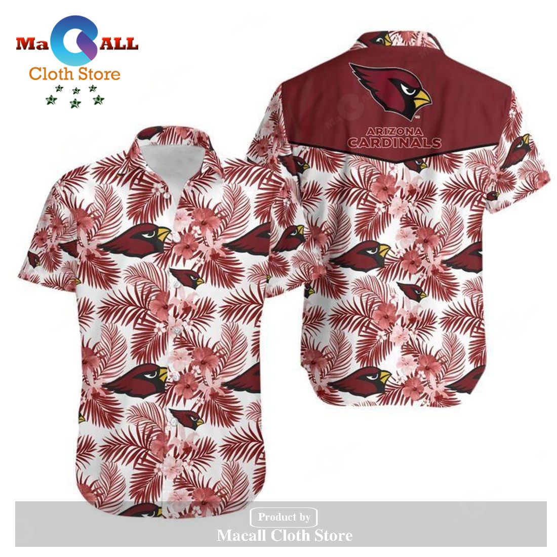 NFL Arizona Cardinals Hawaiian Shirt Mickey Mouse Summer - Bring Your  Ideas, Thoughts And Imaginations Into Reality Today