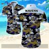 Beach Shirt Nfl Baltimore Ravens Classic Premium Hawaiian Shirt LIMITED EDITION