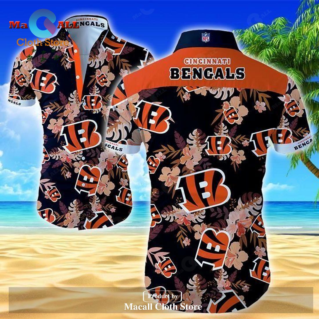 Beach Shirt Nfl Cincinnati Bengals Hawaiian Shirt LIMITED EDITION Beach Shirt Nfl Cincinnati Bengals Hawaiian Shirt LIMITED EDITION