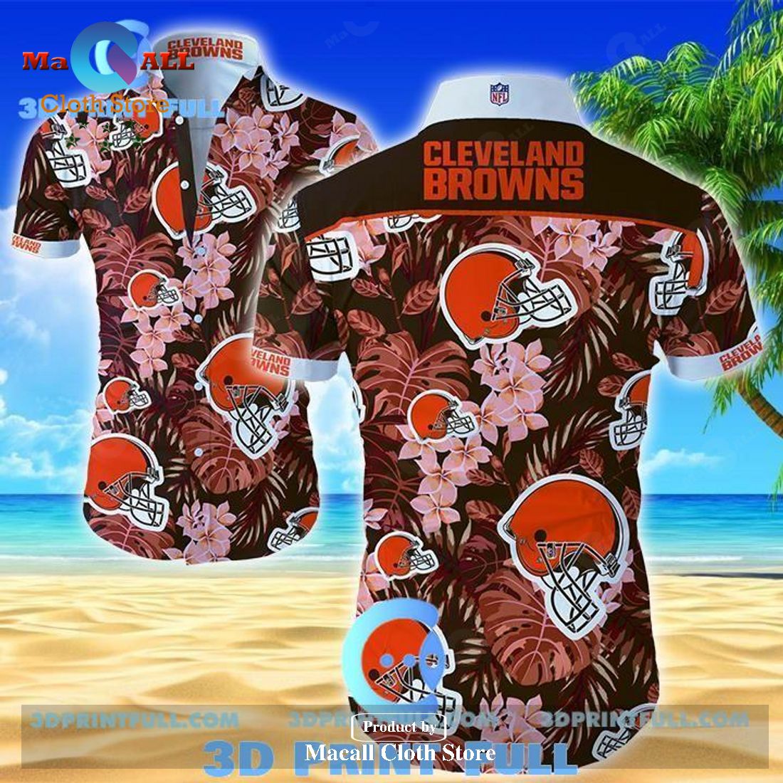 Beach Shirt Nfl Cleveland Browns Hawaiian Shirt LIMITED EDITION Beach Shirt Nfl Cleveland Browns Hawaiian Shirt LIMITED EDITION