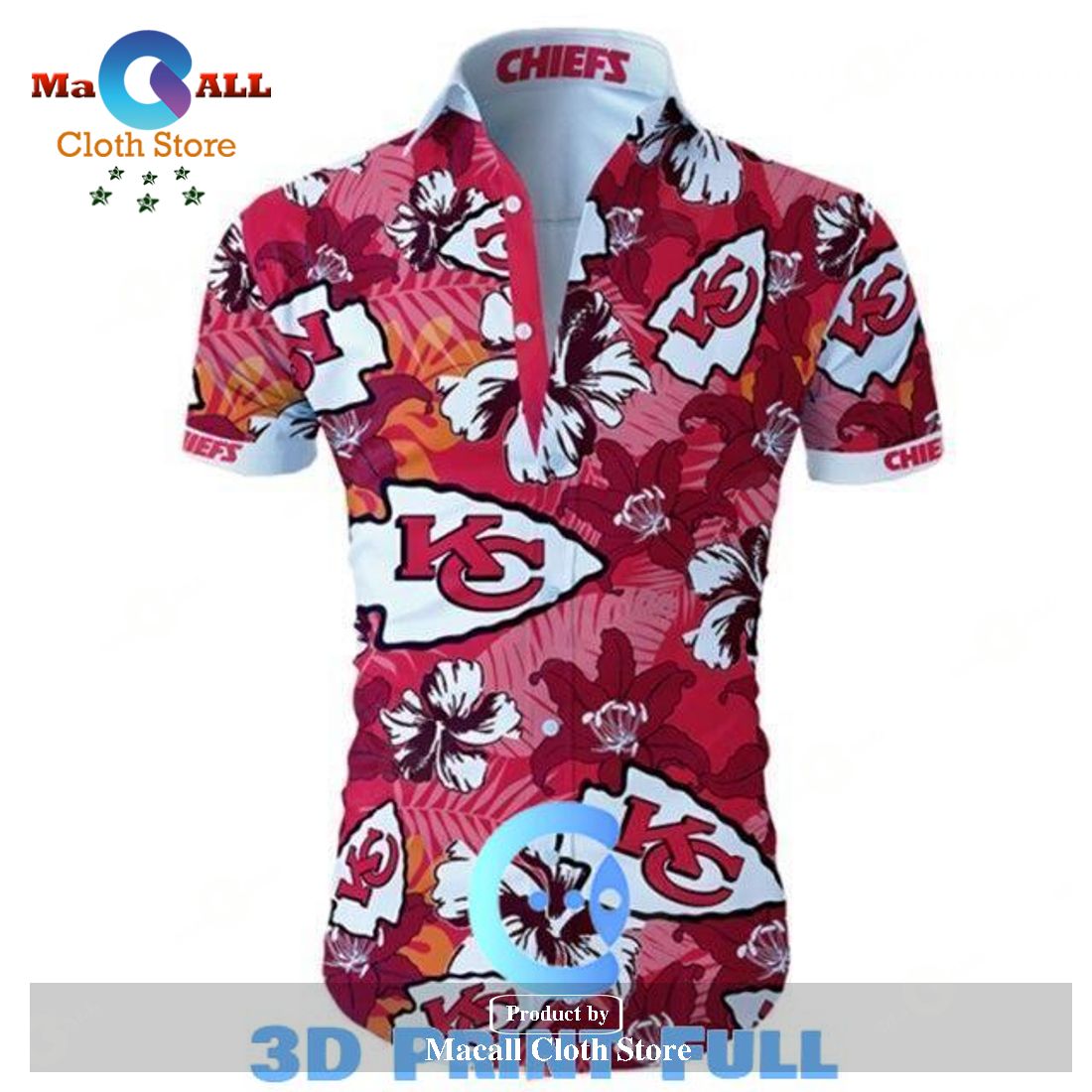 Beach Shirt nfl hoodie with team design Kansas City Chiefs Hawaiian Shirt LIMITED EDITION