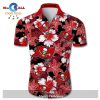 Beach Shirt Tampa Bay Buccaneers Hawaiian All over print Shirt Floral Button Up Slim Fit Body- NFL LIMITED EDITION