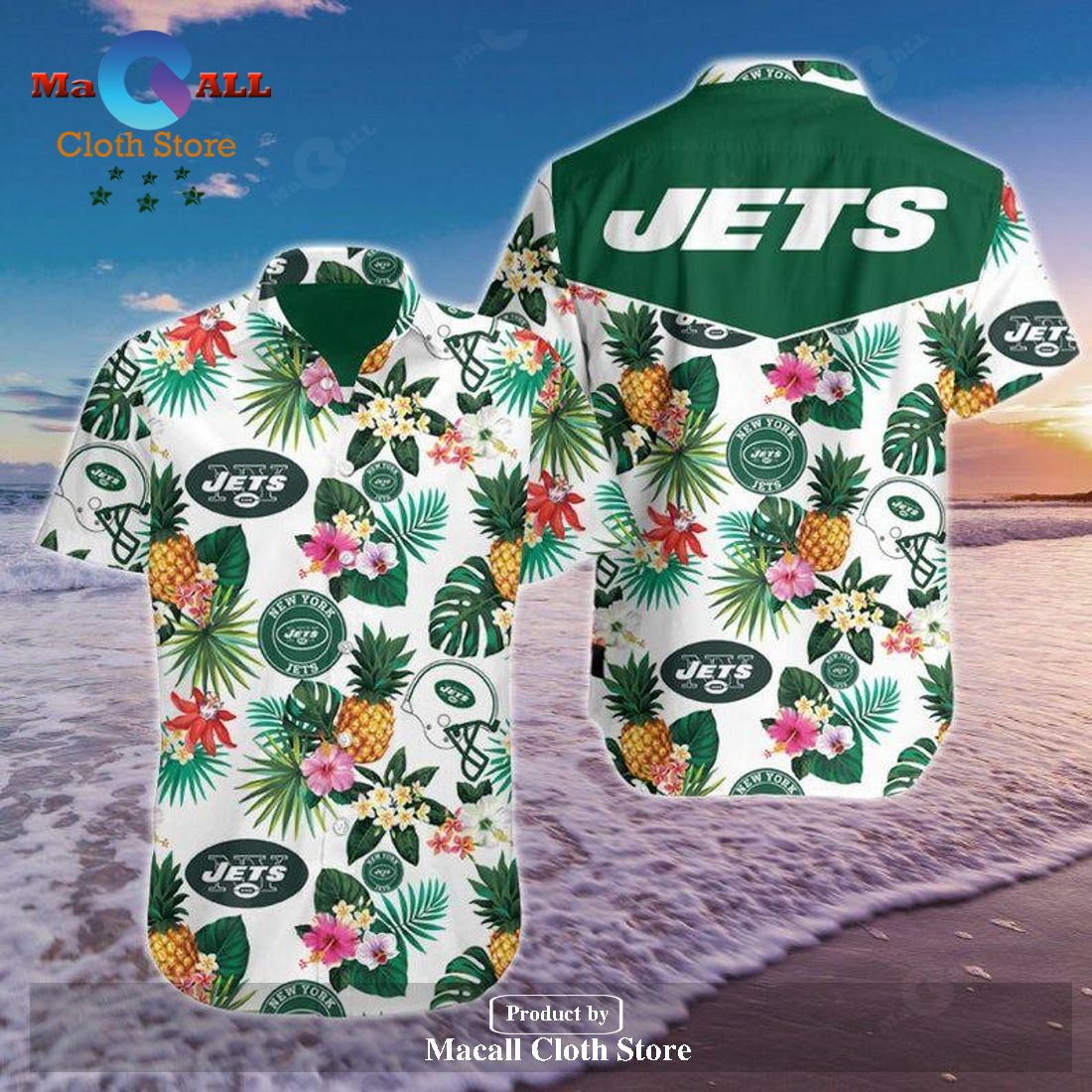 Best New York Jets Hawaiian Shirt For Big Fans LIMITED EDITION