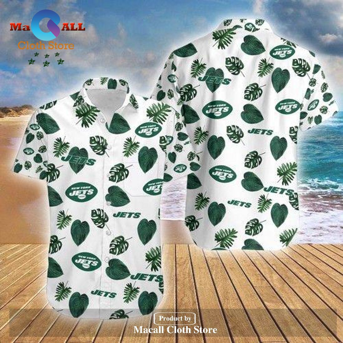 New York Jets Hawaiian Shirt For Men And Women, 40% OFF