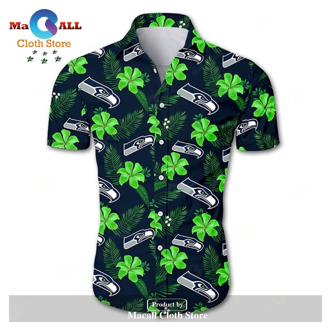 Best Seattle Seahawks Hawaiian Shirt For Big Fans LIMITED EDITION