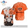Cincinnati Bengals Palm Leaves And Stripes NFL Gift For Fan Hawaiian Shirt and Short LIMITED EDITION
