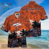 Denver Broncos NFL Summer Hawaiian Shirt and Short Mickey And Floral Pattern LIMITED EDITION
