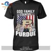 God First Family Second Then Purdue Basketball-Unisex T-Shirt Hoodie Sweatshirt
