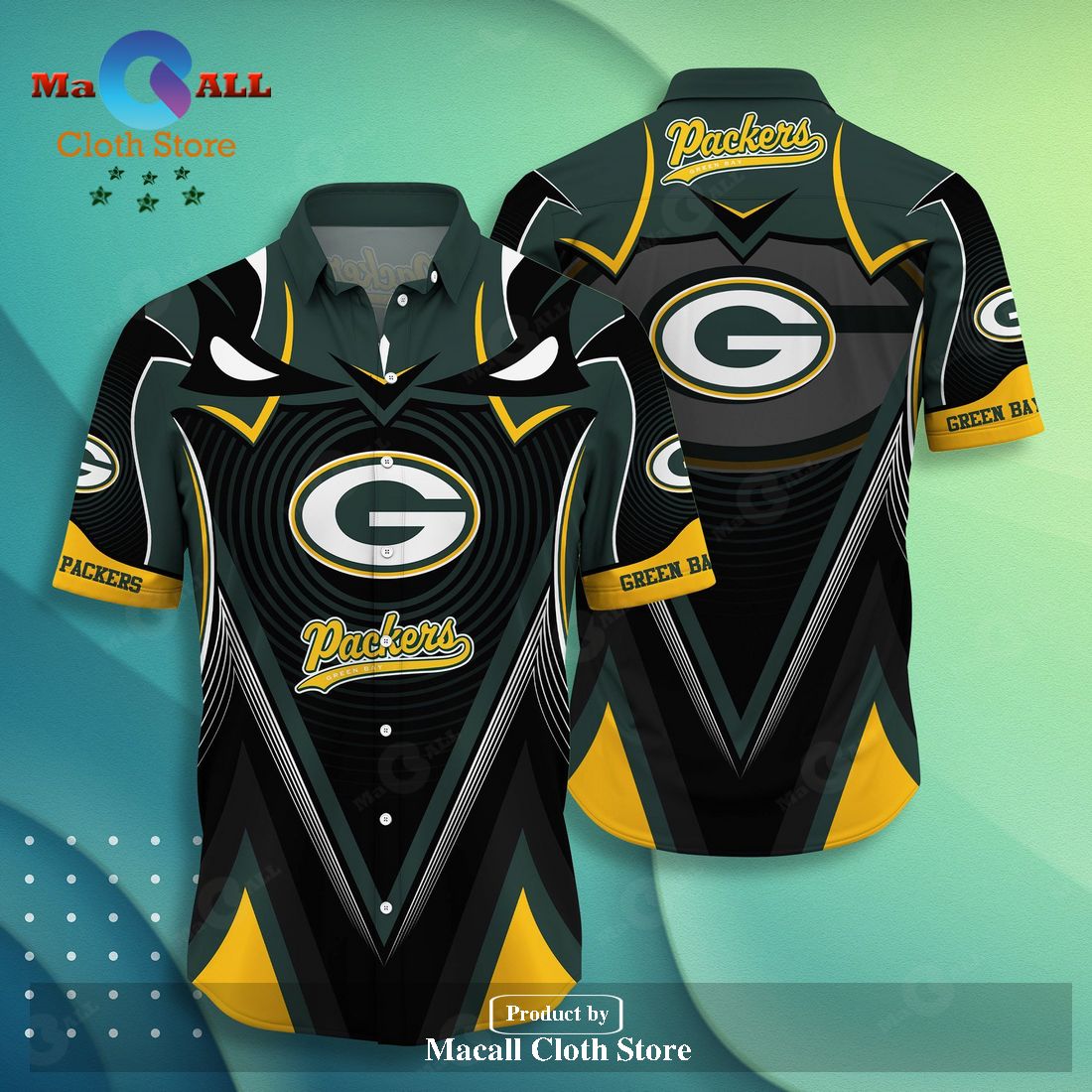 Green Bay Packers NFL Hawaiian Shirts LIMITED EDITION Green Bay Packers NFL Hawaiian Shirts LIMITED EDITION