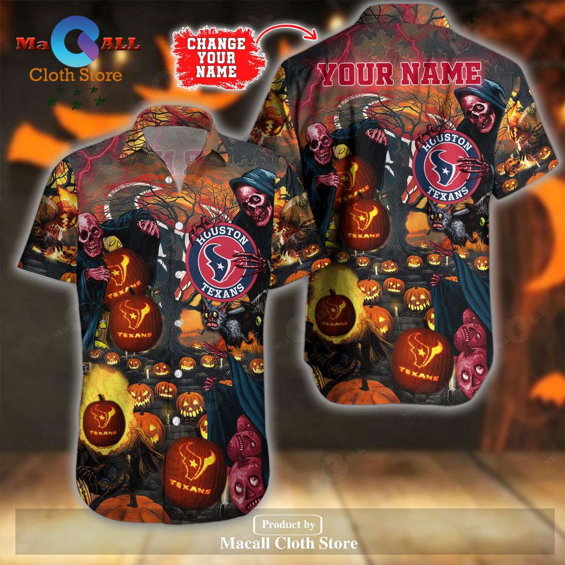 SALE] NFL Houston Texans Hawaiian Shirt Trending 2023 in 2023