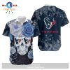 Houston Texans Stripes and Skull Hawaii Shirt and Shorts Summer Collections LIMITED EDITION