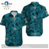 Jacksonville Jaguars Flower and Logo Hawaii Shirt and Shorts Summer Collection LIMITED EDITION