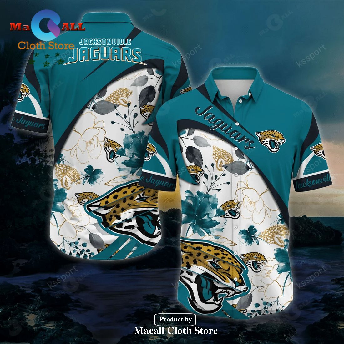 Jacksonville Jaguars NFL Men Hawaiian Shirt LIMITED EDITION Jacksonville Jaguars NFL Men Hawaiian Shirt LIMITED EDITION