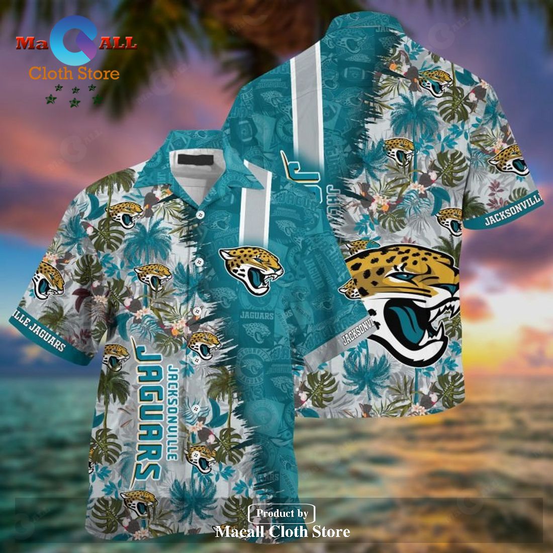 Jacksonville Jaguars NFL Vintage Coconut Tropical Hawaiian Shirt For Men  And Women - Freedomdesign