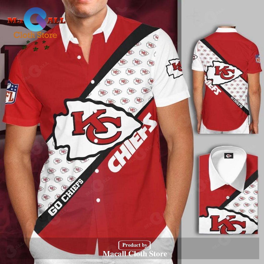 Kansas City Chiefs NFL Gift For Fan Hawaiian Graphic Print Short Sleeves Shirt LIMITED EDITION Kansas City Chiefs NFL Gift For Fan Hawaiian Graphic Print Short Sleeves Shirt LIMITED EDITION