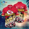 Kansas City Chiefs Skull and Hibiscus Flower NFL Gift For Fan Hawaii Shirt and Short LIMITED EDITION