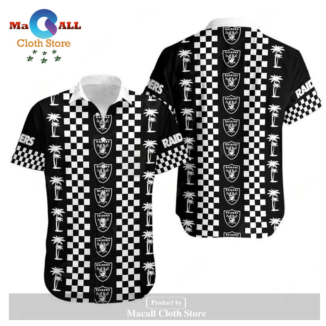 Las Vegas Raiders Coconut Trees Hawaii Shirt and Shorts Summer Collect LIMITED EDITION Las Vegas Raiders Coconut Trees Hawaii Shirt and Shorts Summer Collect LIMITED EDITION