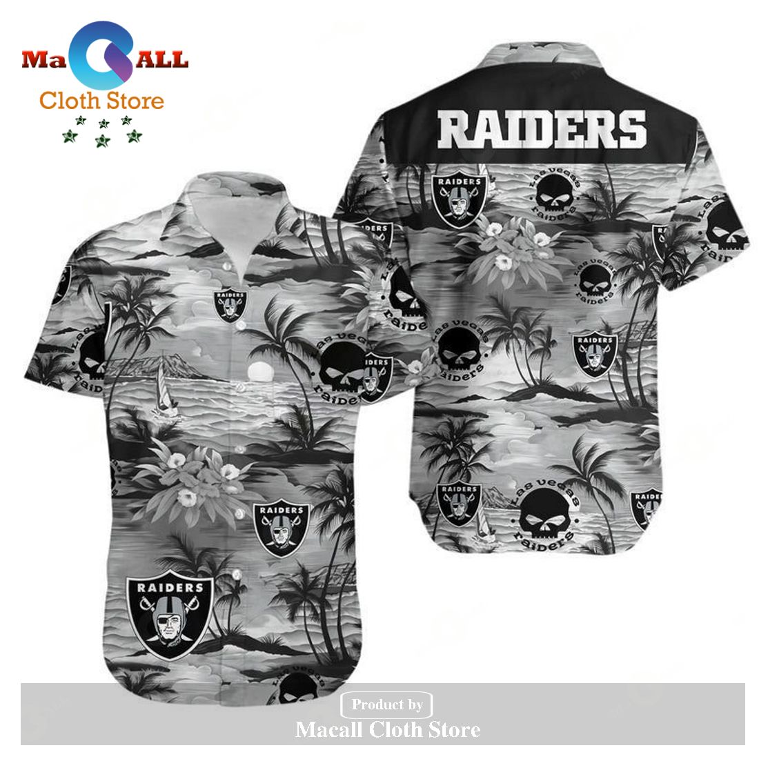 Las Vegas Raiders NFL Football Hawaiian Graphic Print Shirt and Short Sleeve LIMITED EDITION Las Vegas Raiders NFL Football Hawaiian Graphic Print Shirt and Short Sleeve LIMITED EDITION