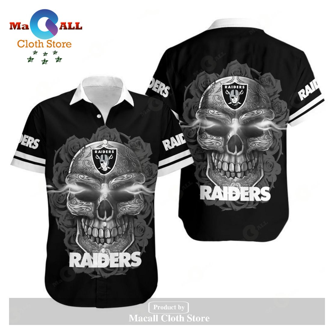 Las Vegas Raiders Sugar Skull NFL Gift For Fan Hawaiian Graphic Print Shirt and Short LIMITED EDITION Las Vegas Raiders Sugar Skull NFL Gift For Fan Hawaiian Graphic Print Shirt and Short LIMITED EDITION