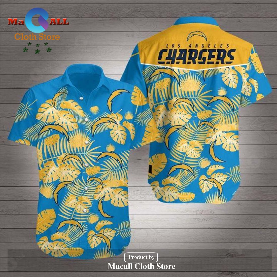 Los Angeles Chargers NFL Hawaiian Shirt Popsicles Aloha Shirt