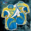 Los Angeles Chargers Hibiscus Flowers Hawaii Shirt and Shorts Summer Collection LIMITED EDITION