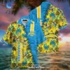 Los Angeles Chargers NFL Summer Hawaiian Shirt And Shorts With Tropical Patterns LIMITED EDITION